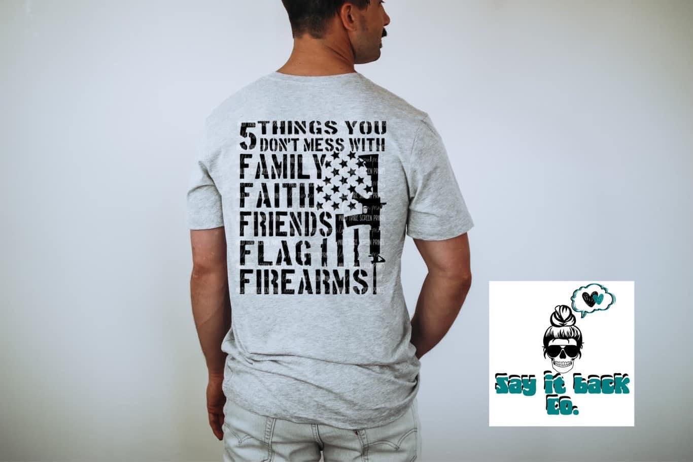 5 Things you don't mess with