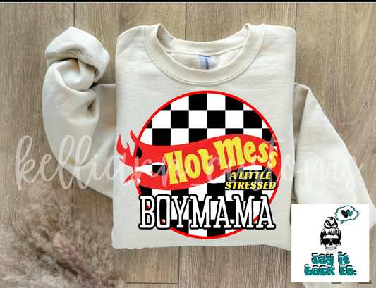 Hot mess boy mom