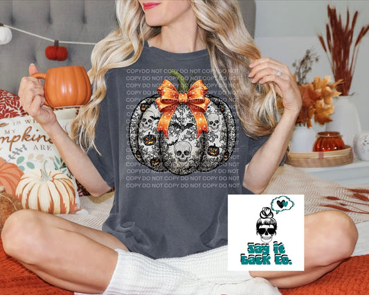 Skelly pumpkin